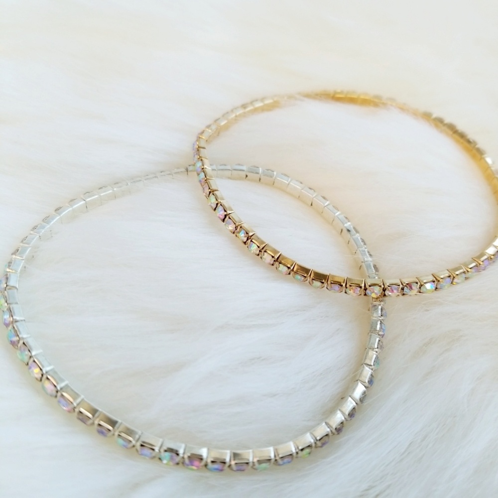 Glamorous Rhinestone anklet - Picture 2 of 4
